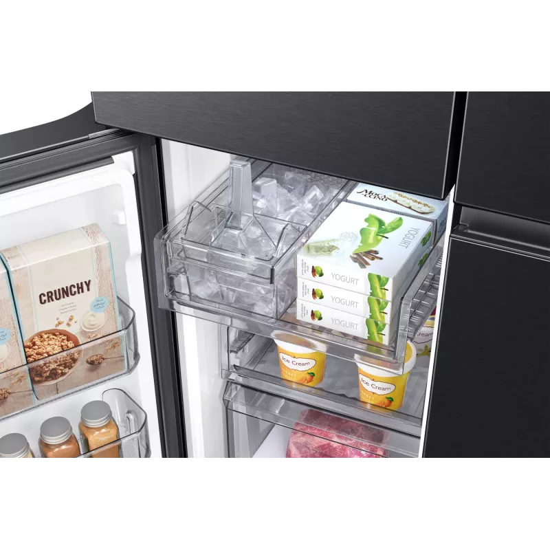 Samsung RF59C701EB1 side-by-side refrigerator Freestanding 649 L Black