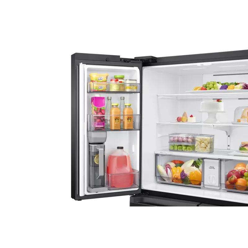 Samsung RF59C701EB1 side-by-side refrigerator Freestanding 649 L Black