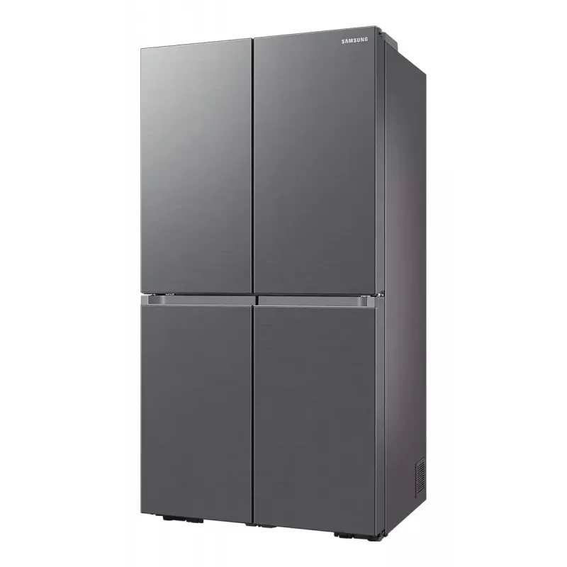 Side-by-side refrigerator Samsung RF59C701ES9 — French door, 649 L total (390 L fridge / 269 L freezer), Silver
