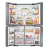 Side-by-side refrigerator Samsung RF59C701ES9 — French door, 649 L total (390 L fridge / 269 L freezer), Silver