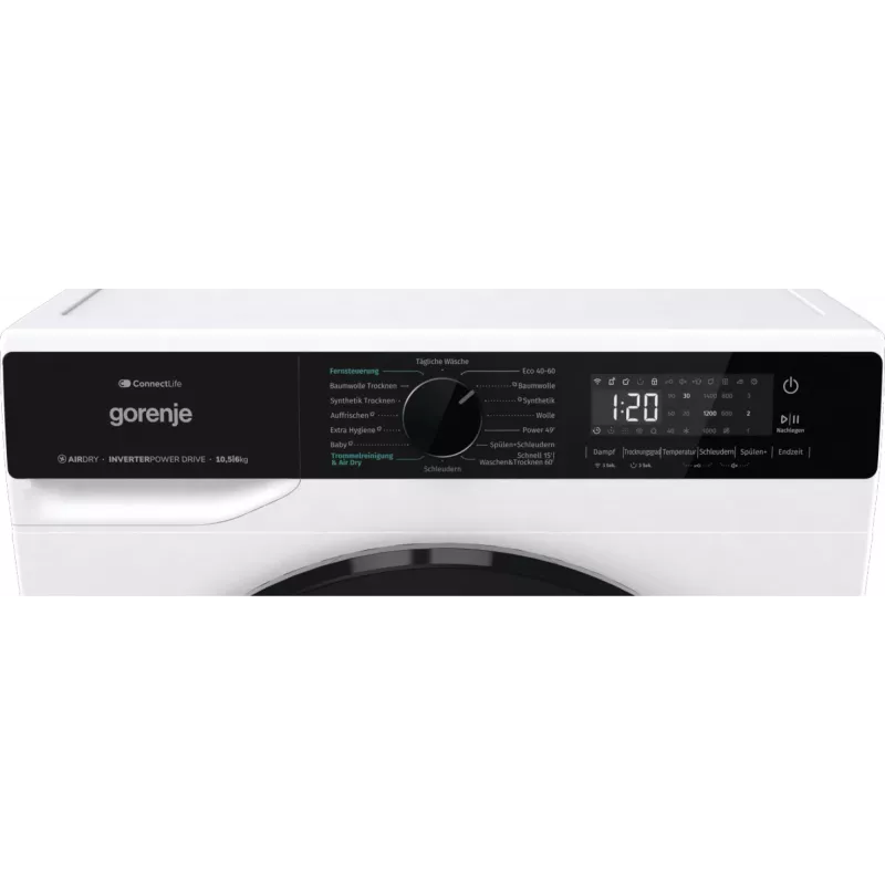 Gorenje WD2PA1X64ADW/DE washer dryer Freestanding Front-load White