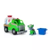 PAW Patrol Fire Rescue: Rocky Rescue Fire Tanker with Action Figure, Grab Claw and Toy Truck, Kids Toys for Boys & Girls Ages 3 and Up