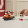 PAW Patrol Fire Rescue: Zuma Rescue Fire Boat with Action Figure, Launching Lifesaver, Raccoon & Toy Boat, Kids Toys for Boys & Girls Ages 3 and Up