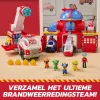 Fire truck toy Spin Master Marshall Rescue Fire Engine with action figure, projectile launcher, plastic, ages 3+