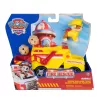 PAW Patrol Fire Rescue: Rubble Rescue Fire Dump Truck with Action Figure, Projectiles, and Toy Truck, Kids Toys for Boys & Girls Ages 3 and Up