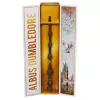Wizarding World Harry Potter, 12-inch Magical Collector Albus Dumbledore Wand with Stand & Die-cast Icon, Magical Creatures, Accessory for Costumes