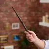 Wizarding World Harry Potter, 12-inch Magical Collector Hermione Granger Wand with Stand & Die-cast Icon, Magical Creatures, Accessory for Costumes