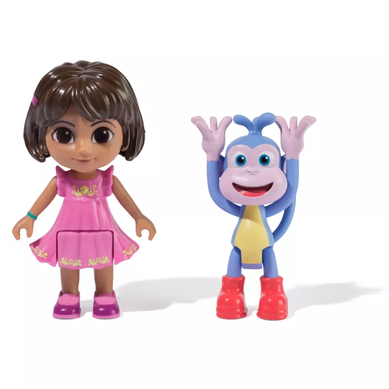 Dora, Fantastic Friends Gift Pack with Dora, Boots, Tico, Isa, and the Fiesta Trio, Toy Figures, Kids Toys for Girls & Boys Ages 3 and Up