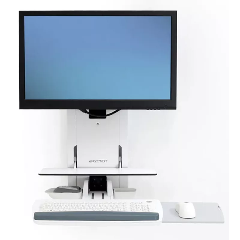 ERGOTRON Styleview Sit-stand Vertical Lift Patient Room (white)