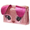 Purse Pets , Keepin’ It Clutch Dazzling Diva Puppy Pet Toy and Wristlet Purse with Light up Rainbow Eyes, Kids Toys for Girls Ages 4 and up