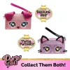 Purse Pets , Keepin’ It Clutch Dazzling Diva Puppy Pet Toy and Wristlet Purse with Light up Rainbow Eyes, Kids Toys for Girls Ages 4 and up