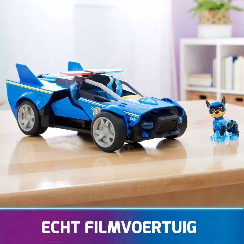 Police car PAW Patrol Chase’s Mighty Transforming Cruiser Lights Sounds