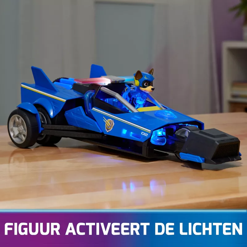 Police car PAW Patrol Chase’s Mighty Transforming Cruiser Lights Sounds