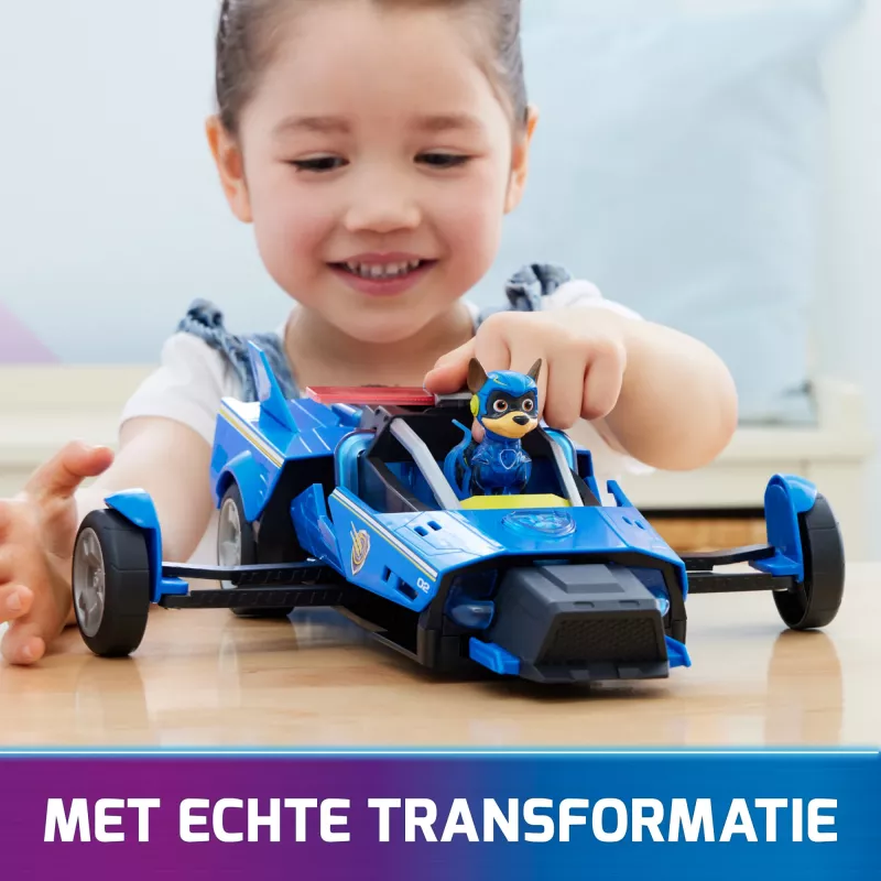Police car PAW Patrol Chase’s Mighty Transforming Cruiser Lights Sounds