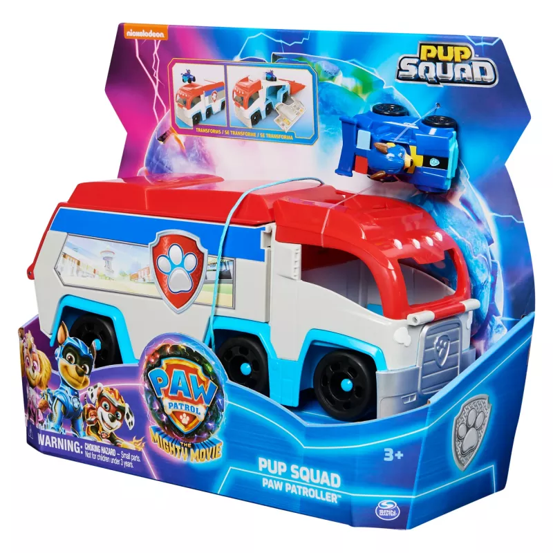 Vehicle set PAW Patrol The Mighty Movie Pup Squad Patroller Toy Truck