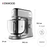 Stand mixer Kenwood kMix Special Edition KMX760ACH — 1000 W, chrome, stainless steel bowl