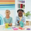 Kinetic Sand , Ultimate Sandisfying Set with 2lbs Play Sand (Pink, Yellow & Teal), 10 Tools & Molds, Sensory Toys for Kids Ages 7 and up