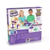 Kinetic Sand , Sandbox Set, Creative Easter Gifts, Includes 1lb Purple Moldable Play Sand, 4 Tools & Molds, Storage, Sensory Toys for Kids Ages 3 and up