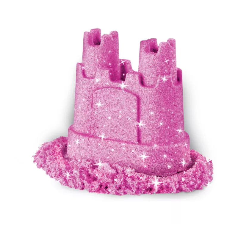 Kinetic Sand, Shimmer Sand 3 Pack with Molds and 12oz of, Children's kinetic sand, 4 yr(s), Non-toxic, Plastic, Blue, Pink, Purple