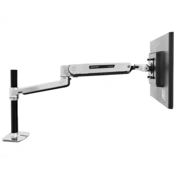 ERGOTRON Lx Sit Stand Desk Mount LCD Arm (polished Aluminum)