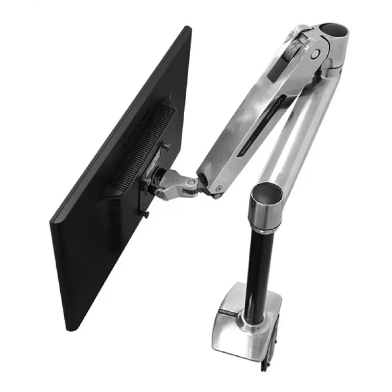 ERGOTRON Lx Sit Stand Desk Mount LCD Arm (polished Aluminum)