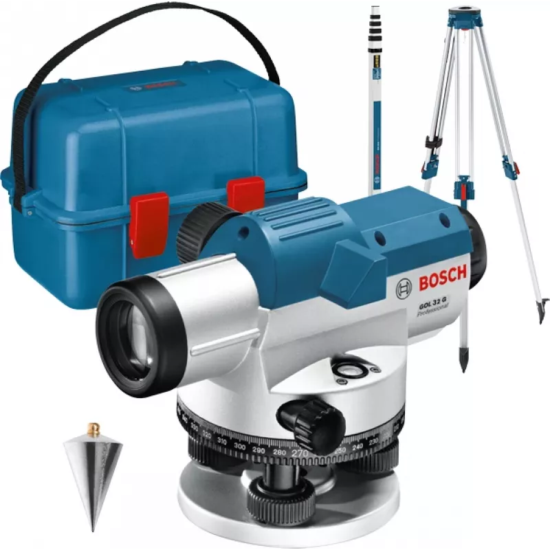 Optical Level Bosch GOL 32 G Professional — 400 gon, with tripod