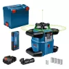 Rotating laser Bosch GRL 650 CVHG Professional 18 V with green laser line, L-BOXX