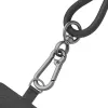 Intenso USB-C Charging Lanyard Phone Necklace Cable 60W Fast Charging Adjustable Length 1.65m Nylon Black