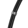 Intenso USB-C Charging Lanyard Phone Necklace Cable 60W Fast Charging Adjustable Length 1.65m Nylon Black