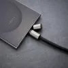 Intenso USB-C Charging Lanyard Phone Necklace Cable 60W Fast Charging Adjustable Length 1.65m Nylon Black