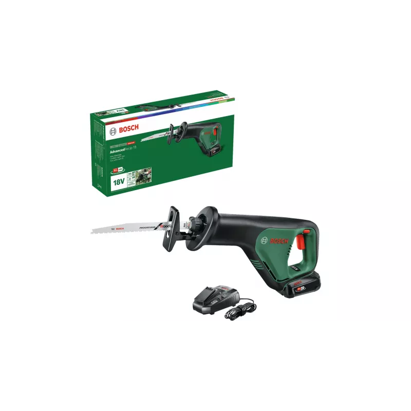 Bosch AdvancedRecip 18 300 spm Black, Green