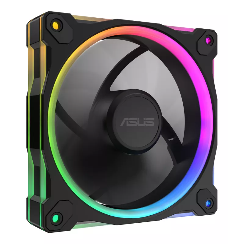 Fan ASUS Prime MR120 ARGB Reverse Black 12 cm Sleeve Bearing