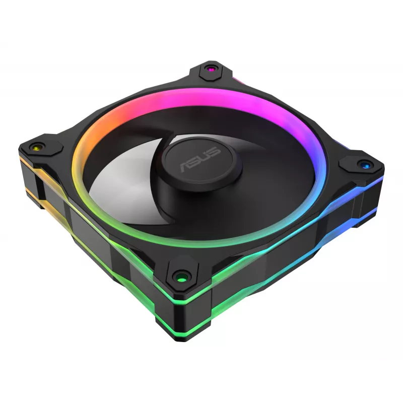 Fan ASUS Prime MR120 ARGB Reverse Black 12 cm Sleeve Bearing