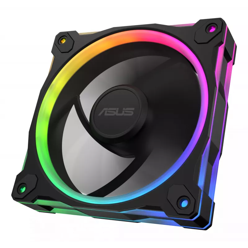 Fan ASUS Prime MR120 ARGB Reverse Black 12 cm Sleeve Bearing