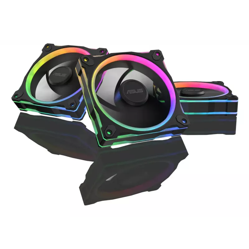 ASUS Prime MR120 Fan ARGB Reverse Black 3in1 Computer case 12 cm 3 pc(s)