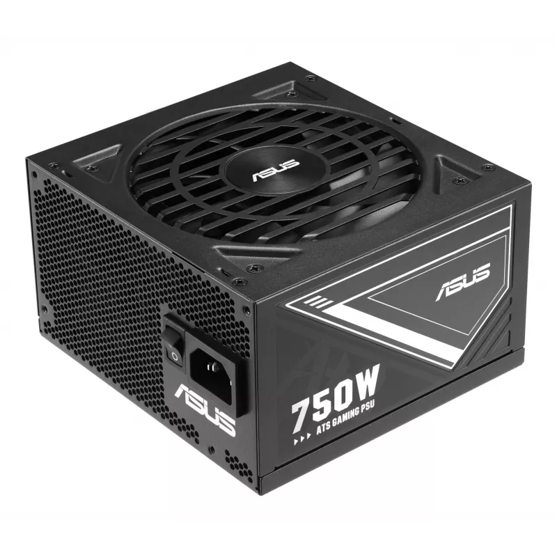Power supply unit ASUS ATS-750G 750 W, 20+4 pin ATX, 80 PLUS Gold, Black