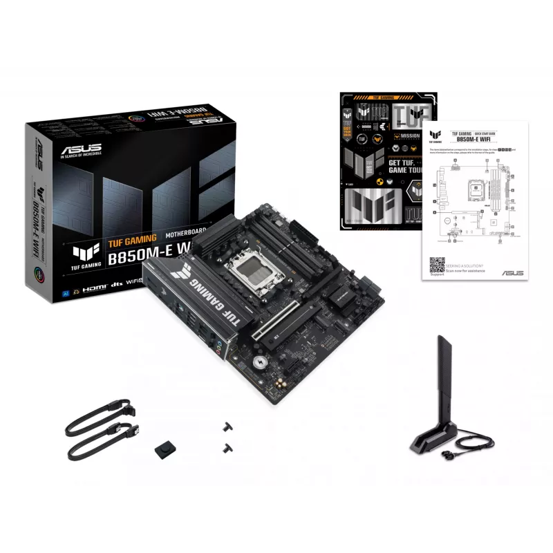 Motherboard ASUS TUF GAMING B850M-E WIFI AMD B850 Socket AM5 micro ATX