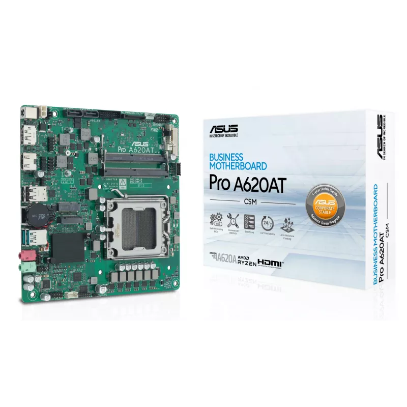 Motherboard ASUS 90MB1L5M-M0EAYC AMD A620A Socket AM5 mini ITX