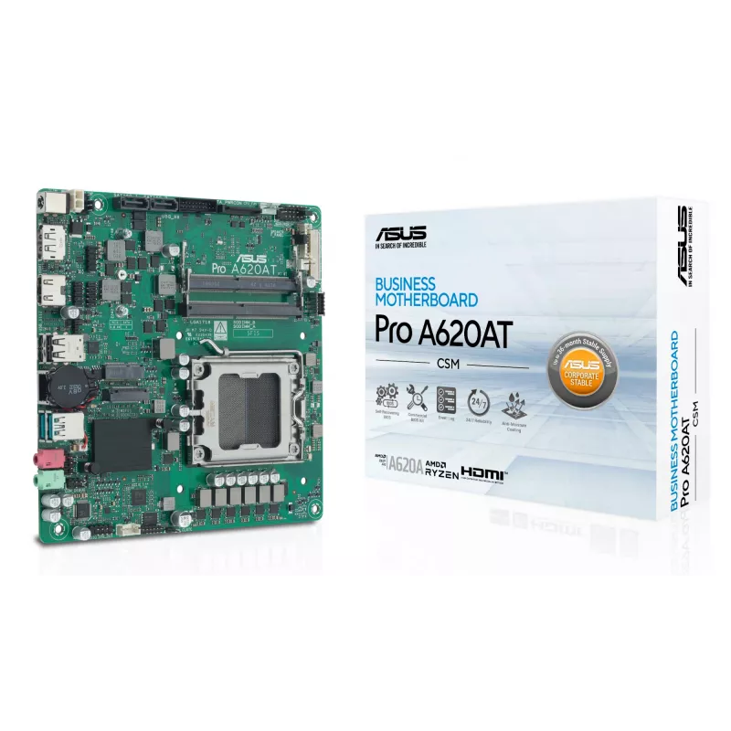 Motherboard ASUS 90MB1L5M-M0EAYC AMD A620A Socket AM5 mini ITX