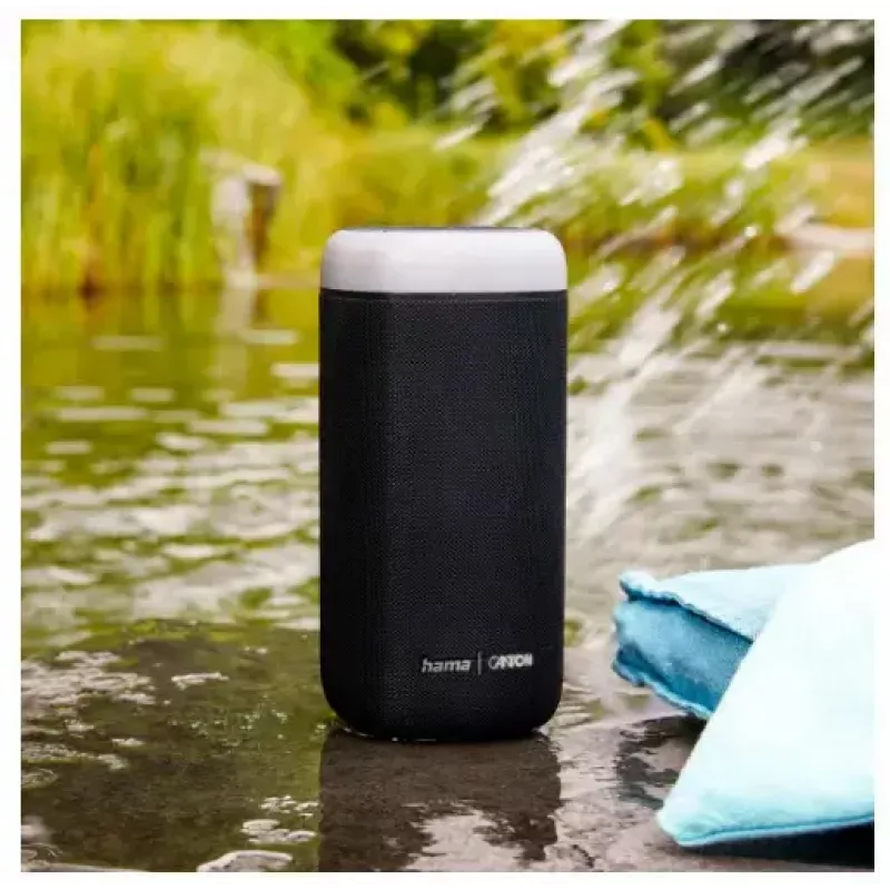 Bluetooth speaker CANTON Glow Pro by HAMA, black, 3.5 mm jack, LED light effects