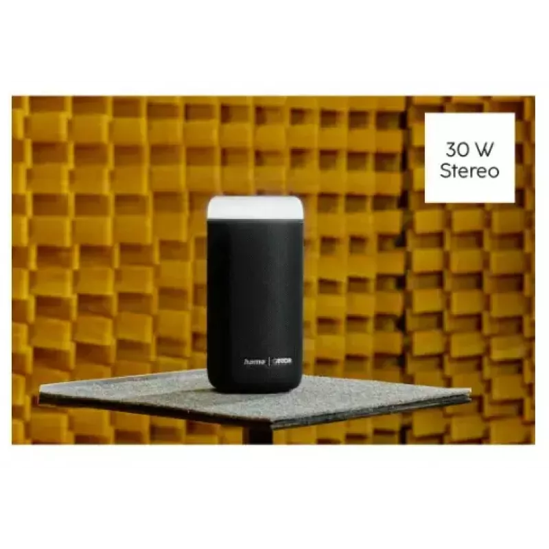 Bluetooth speaker CANTON Glow Pro by HAMA, black, 3.5 mm jack, LED light effects