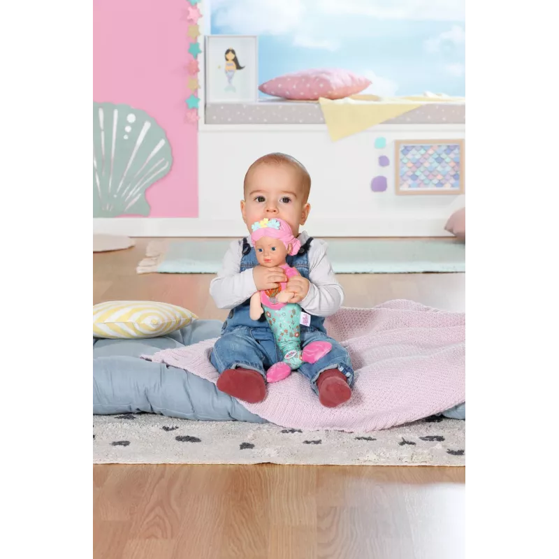 Baby doll BABY born Mermaid 33cm washable multicolour