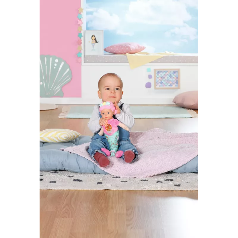 Baby doll BABY born Mermaid 33cm washable multicolour