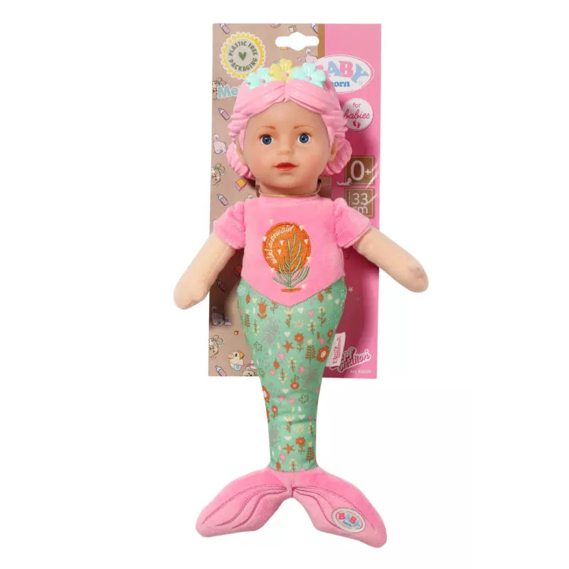 Baby doll BABY born Mermaid 33cm washable multicolour