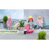 Doll clothes set BABY born Pink Coat Set 43cm Foldable