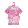 Doll clothes set BABY born Pink Coat Set 43cm Foldable