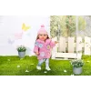 Doll clothes set BABY born Pink Coat Set 43cm Foldable