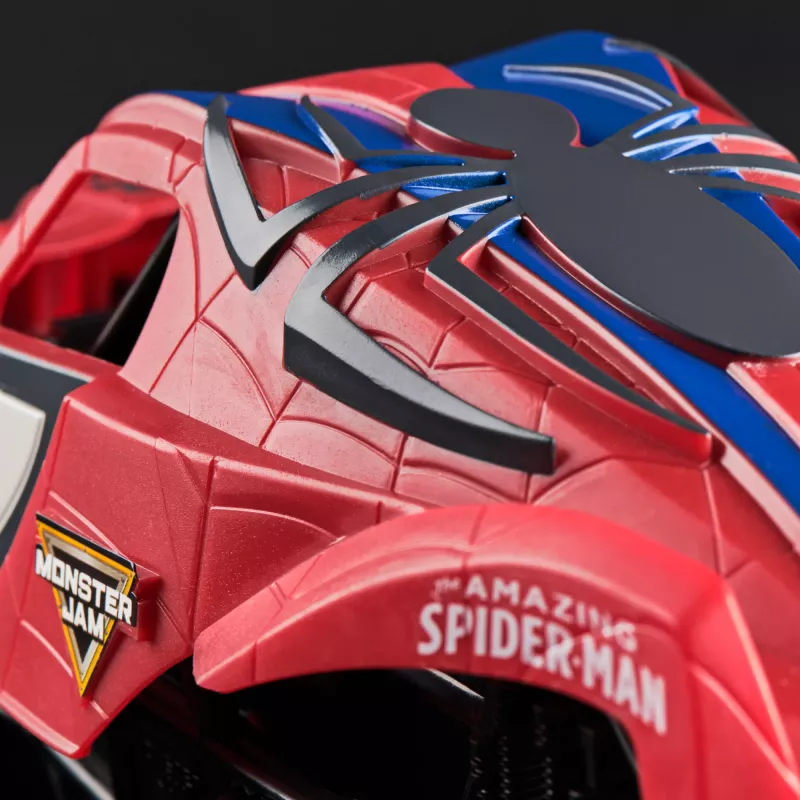 Monster Jam , Marvel The Amazing Spider-Man RC Monster Truck, 1:24 Scale, Kids Toys for Boys and Girls Ages 4 and up