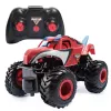 Monster Jam , Marvel The Amazing Spider-Man RC Monster Truck, 1:24 Scale, Kids Toys for Boys and Girls Ages 4 and up
