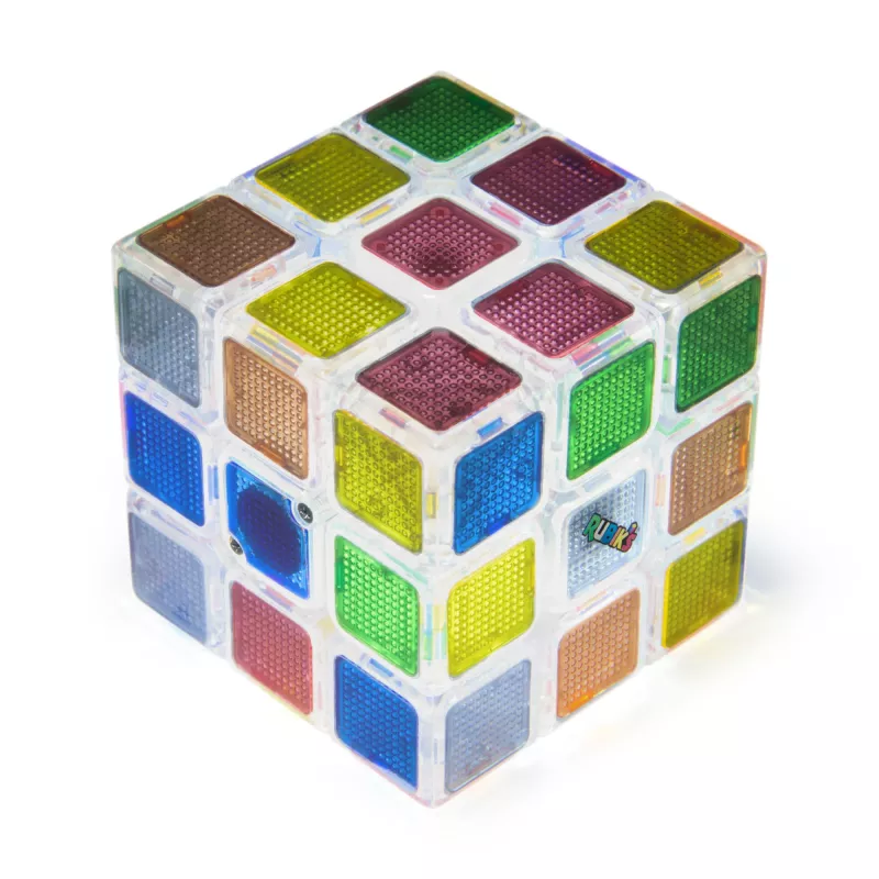 Rubik’s Cube, Pulse Cube, Light-Up Brain Teaser Puzzle for Adults & Speedy Solvers, Solve the Puzzle Before the Lights Turn Off Problem-Solving Challenging Brain Teaser Fidget Toy for Kids Ages 8 & Up